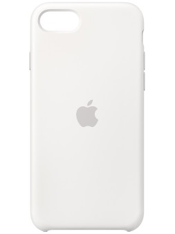 iPhone SE Siliconen Case - Wit