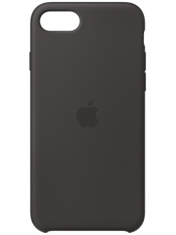 iPhone SE Siliconen Case - Zwart