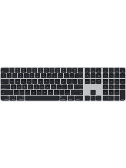 Apple Magic Keyboard met numeriek toetsenblok en Touch ID Deens Zwart