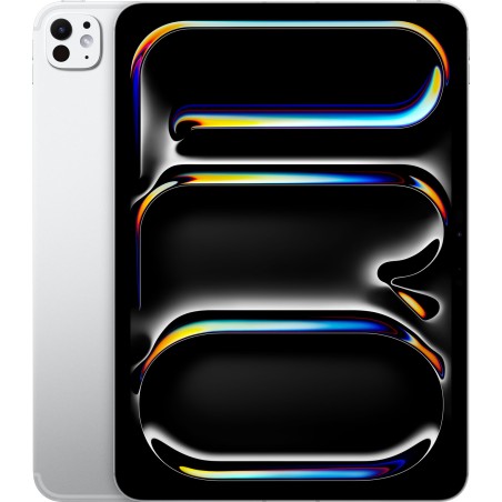 Apple 11-inch iPad Pro (2024) M4 WiFi + Cellular 256GB met standaard glas - Zilver