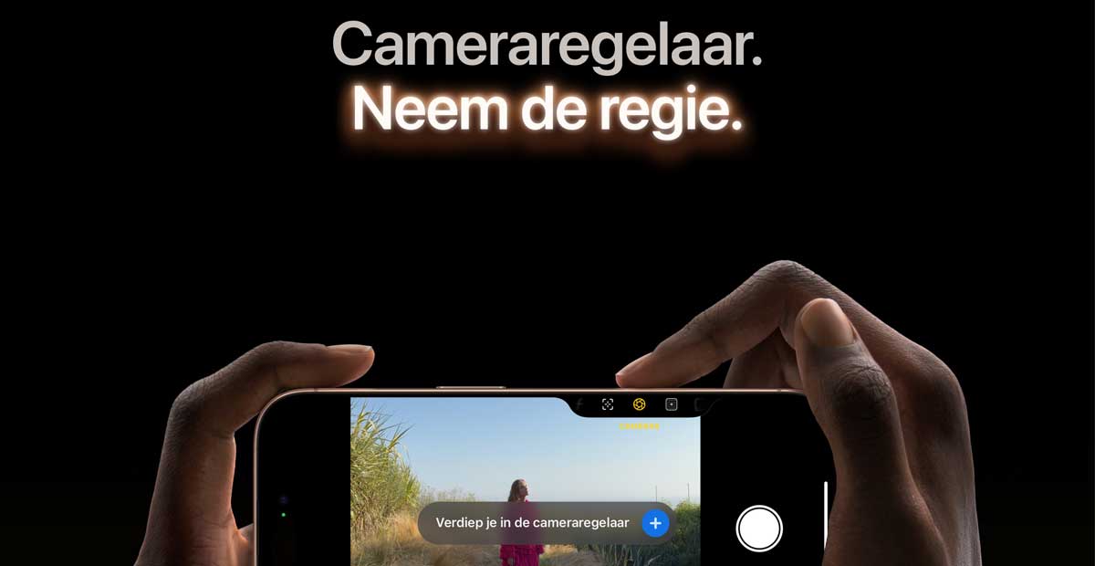 Camera regelaar iPhone 16 Pro Max