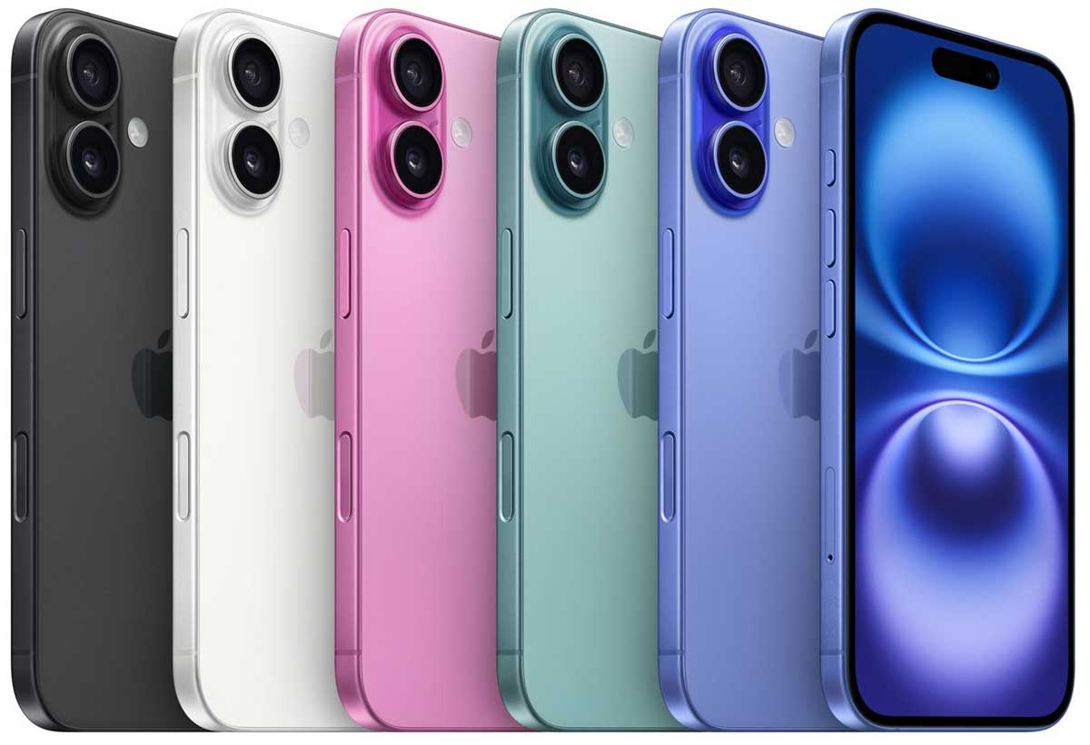 iPhone 16 Plus alle kleuren